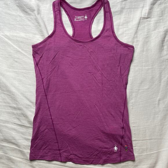 Smartwool Merino 150 Base Layer Micro Stripe Tank Top Sz XS Racerback Wool - Picture 1 of 6